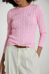 Polo Ralph Lauren Maglia Donna a trecce / pink