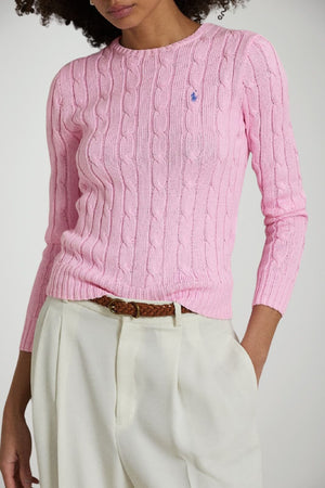 Polo Ralph Lauren Maglia Donna a trecce / pink