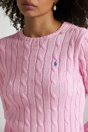 Polo Ralph Lauren Maglia Donna a trecce / pink