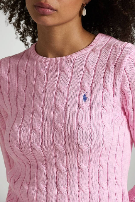 Polo Ralph Lauren Maglia Donna a trecce / pink