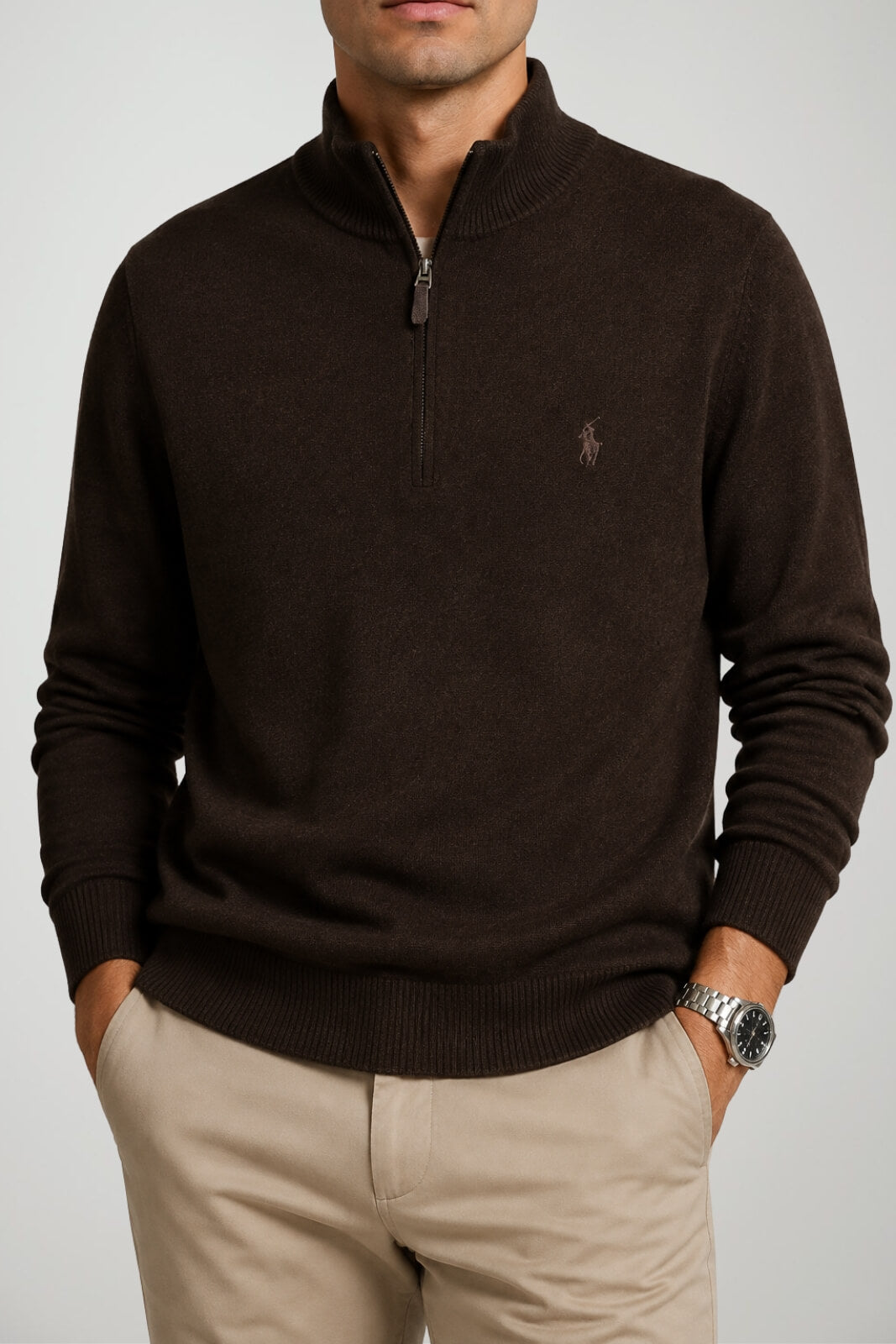 Polo Ralph Lauren Maglia Uomo in lana con zip