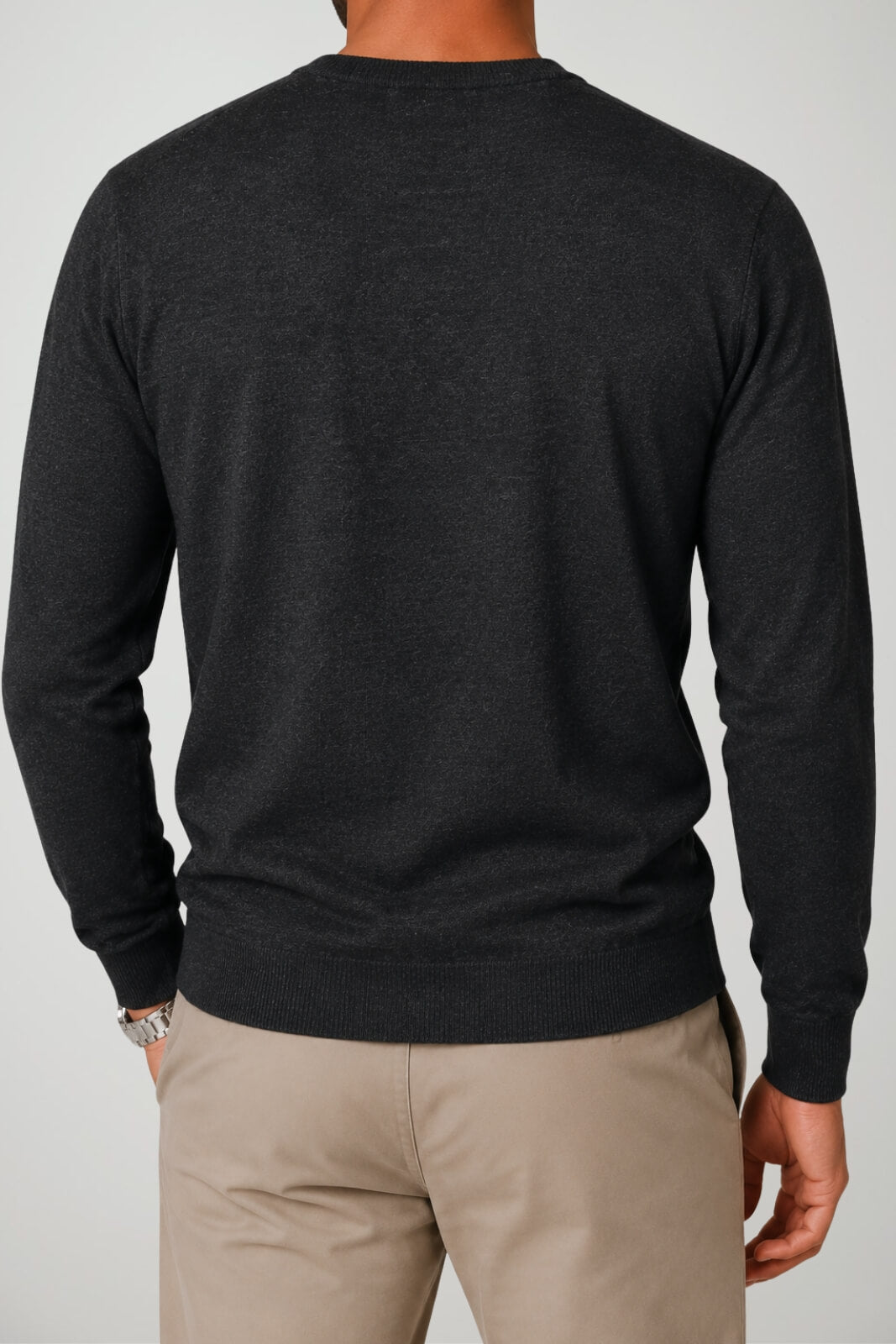 Polo Ralph Lauren Maglia Uomo in lana merino / Antracite