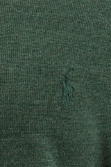 Polo Ralph Lauren Maglia Uomo in lana merino / Verde Pino