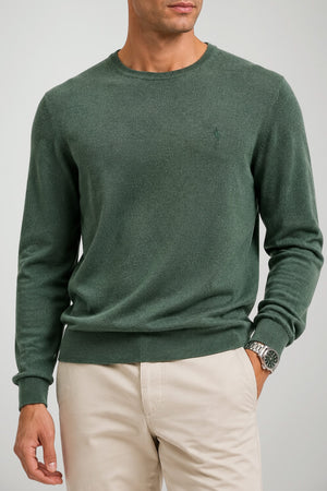 Polo Ralph Lauren Maglia Uomo in lana merino / Verde Pino