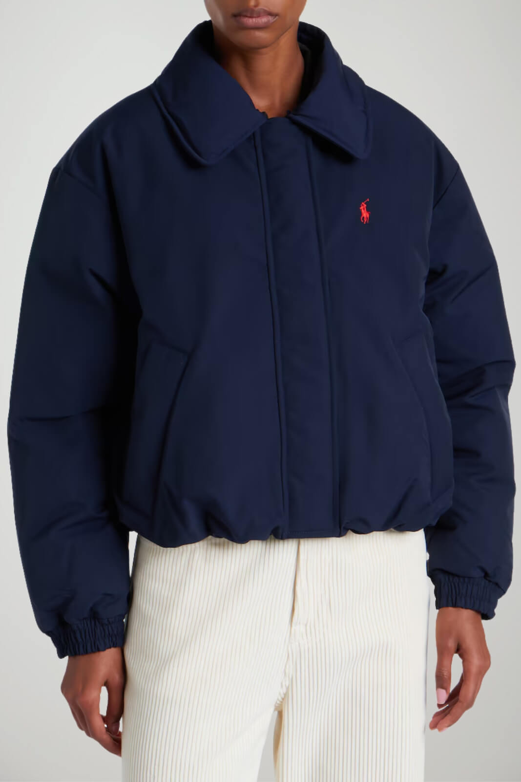 Polo Ralph Lauren Piumino Donna con collo in sherpa
