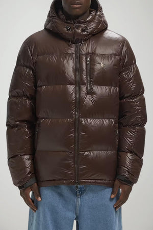 Polo Ralph Lauren Piumino Uomo Glossy / Marrone