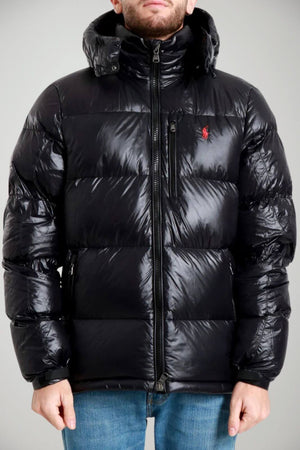 Polo Ralph Lauren Piumino Uomo Glossy / Nero