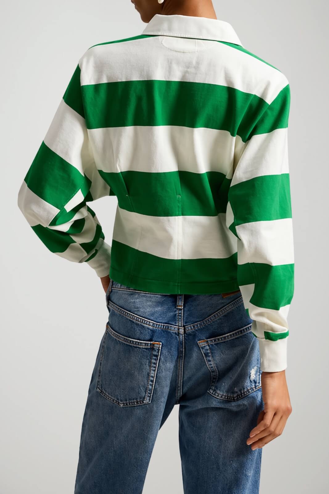 Polo Ralph Lauren Polo Donna a righe con taschino