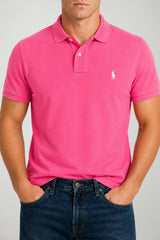 Polo Ralph Lauren Polo Uomo in Piquet / Rosa