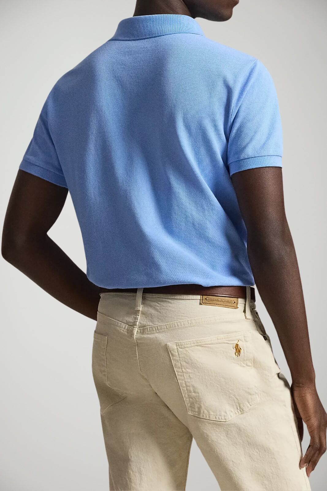 Polo Ralph Lauren Polo Uomo custom slim fit / Sky