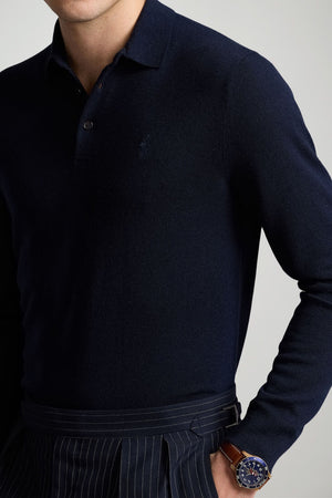 Polo Ralph Lauren Polo Uomo in lana merino / Navy