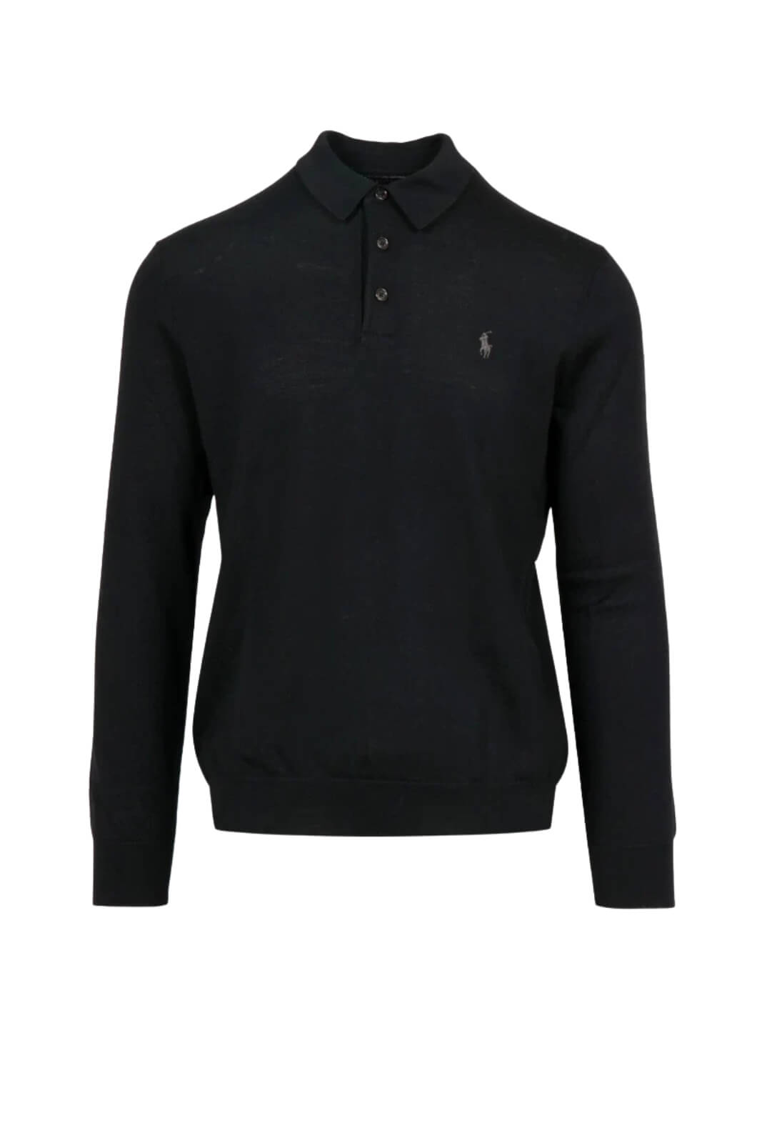 Polo Ralph Lauren Polo Uomo in lana merino / Nero