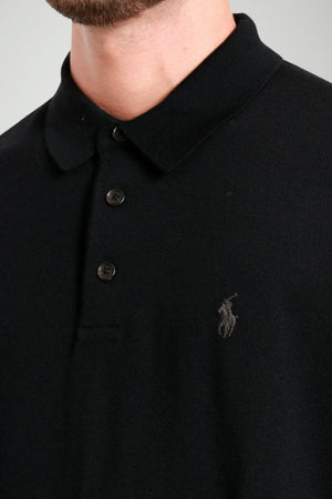 Polo Ralph Lauren Polo Uomo in lana merino / Nero