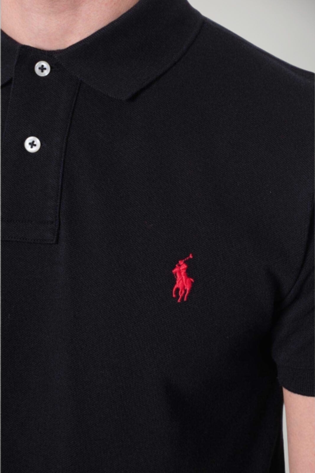 Polo Ralph Lauren Polo Uomo slim fit / Black