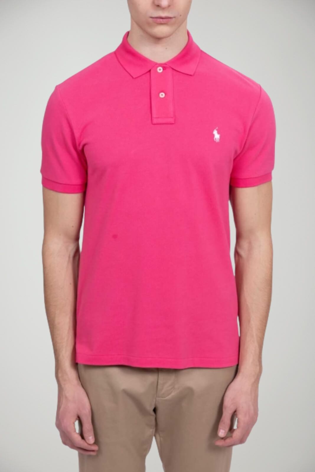 Polo Ralph Lauren Polo Uomo slim fit / Fucsia