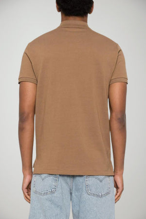 Polo Ralph Lauren Polo Uomo custom slim fit / Coffee