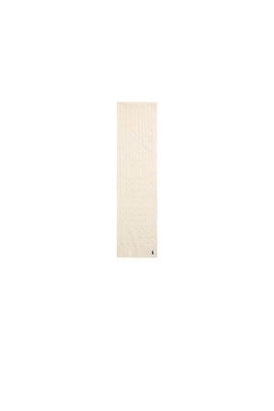 Polo Ralph Lauren Sciarpa Donna a trecce / Crema