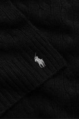 Polo Ralph Lauren Sciarpa Donna a trecce / Nero