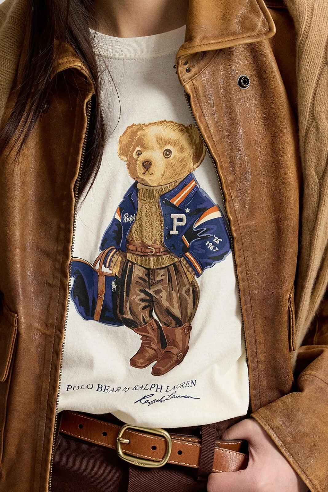 Polo Ralph Lauren T-shirt Donna Bear Tee