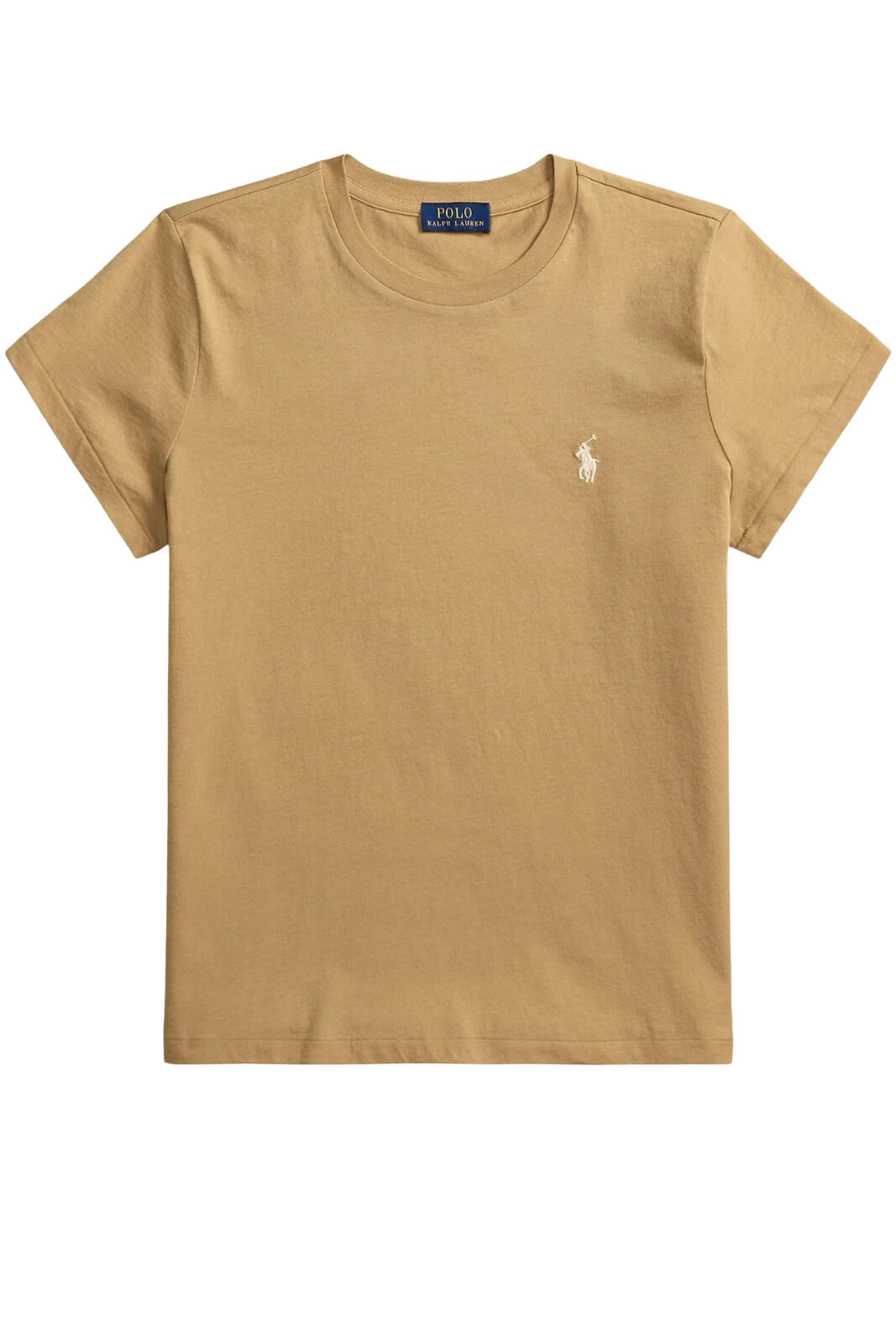 Polo Ralph Lauren T-shirt Donna in cotone / Cammello
