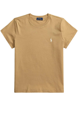 Polo Ralph Lauren T-shirt Donna in cotone / Cammello