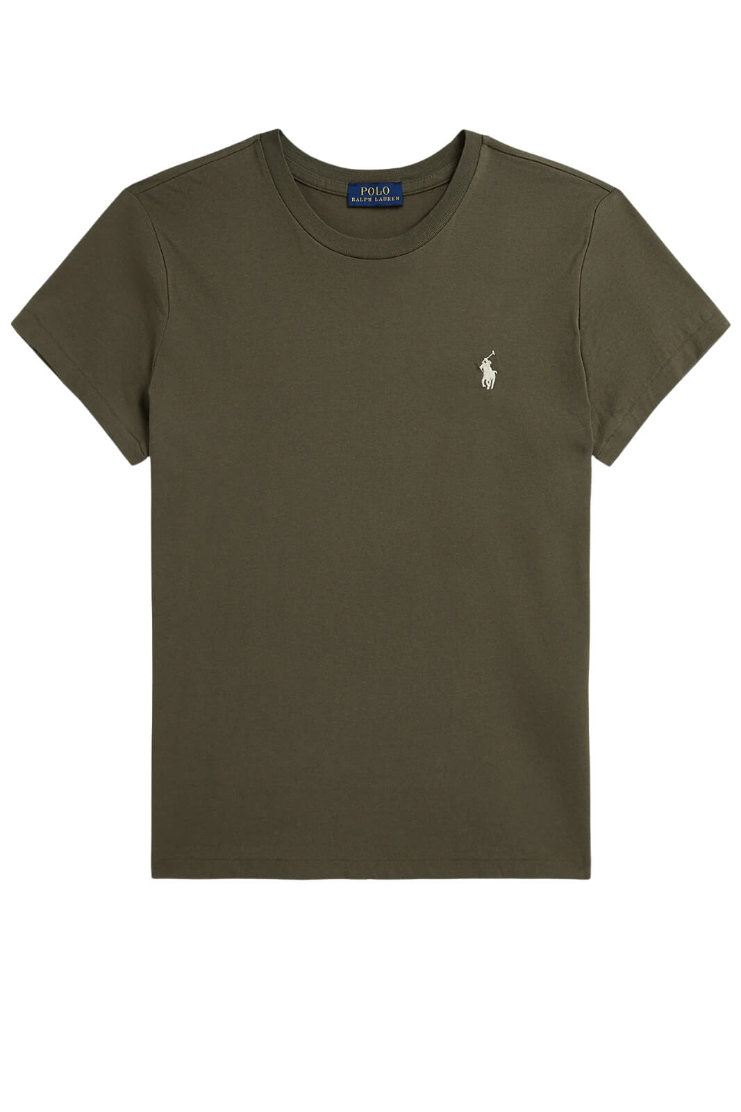 Polo Ralph Lauren T-shirt Donna in cotone / Oliva