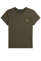 Polo Ralph Lauren T-shirt Donna in cotone / Oliva