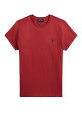 Polo Ralph Lauren T-shirt Donna in jersey / red