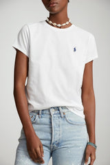 Polo Ralph Lauren T-shirt Donna in jersey / white