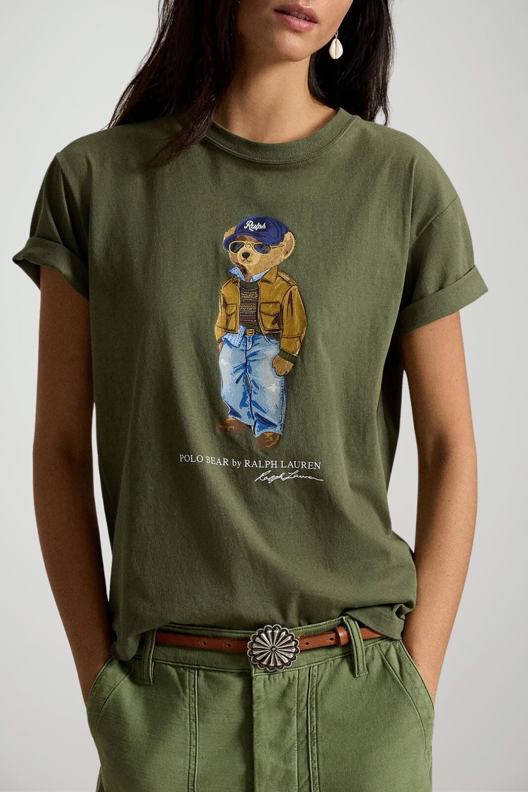 Polo Ralph Lauren T-shirt Donna stampa Bear