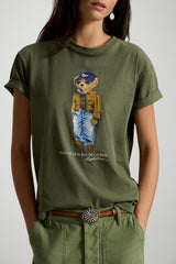 Polo Ralph Lauren T-shirt Donna stampa Bear