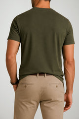 Polo Ralph Lauren T-shirt Uomo Custom Slim Fit / Oliva