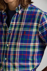 Camicia a quadri da uomo Polo Ralph Lauren dettaglio