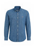 Polo Ralph Lauren Camicia Uomo in denim Custom Fit