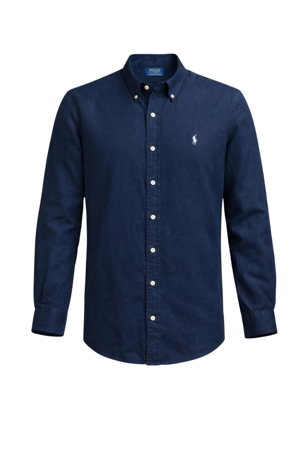 Camicia da uomo Polo Ralph Lauren in lino con logo
