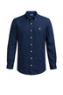 Camicia da uomo Polo Ralph Lauren in lino con logo