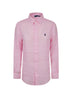 Camicia da uomo Polo Ralph Lauren in lino con logo