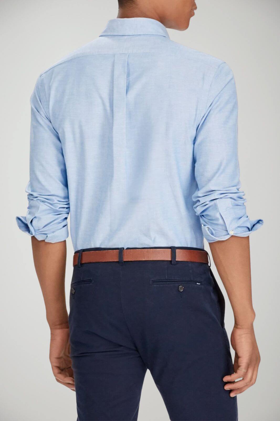 Polo Ralph Lauren Camicia Uomo in micro pattern Slim fit