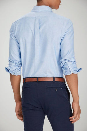 Polo Ralph Lauren Camicia Uomo in micro pattern Slim fit