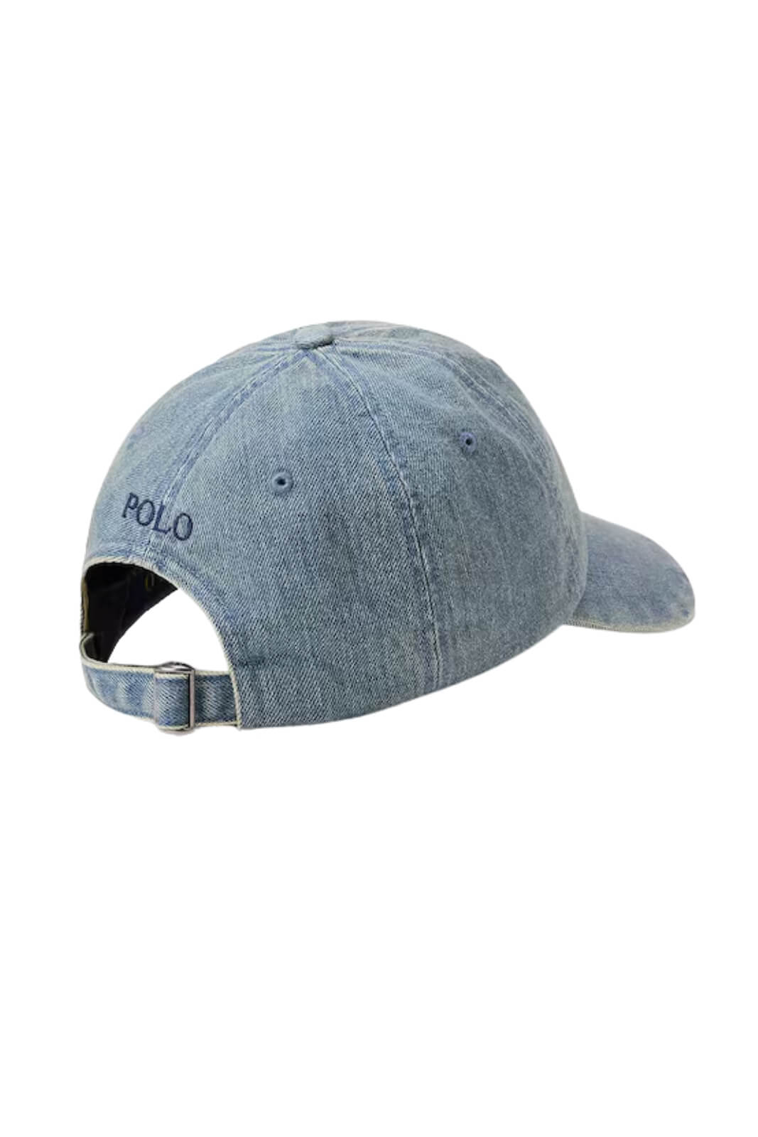 Cappello Polo Ralph Lauren in denim con logo e visiera