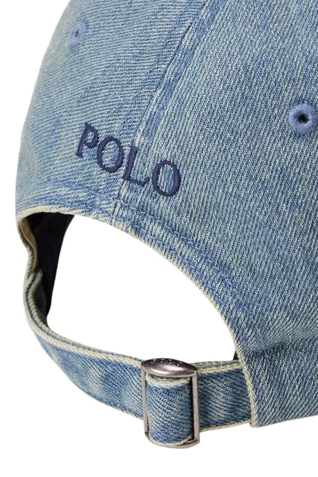 Cappello Polo Ralph Lauren in denim con logo e visiera