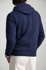 Polo Ralph Lauren Felpa Uomo con cappuccio e lettering / Navy