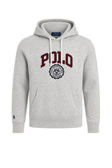 Polo Ralph Lauren Felpa Uomo con cappucccio e maxi logo / Grigio