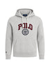 Polo Ralph Lauren Felpa Uomo con cappucccio e maxi logo / Grigio