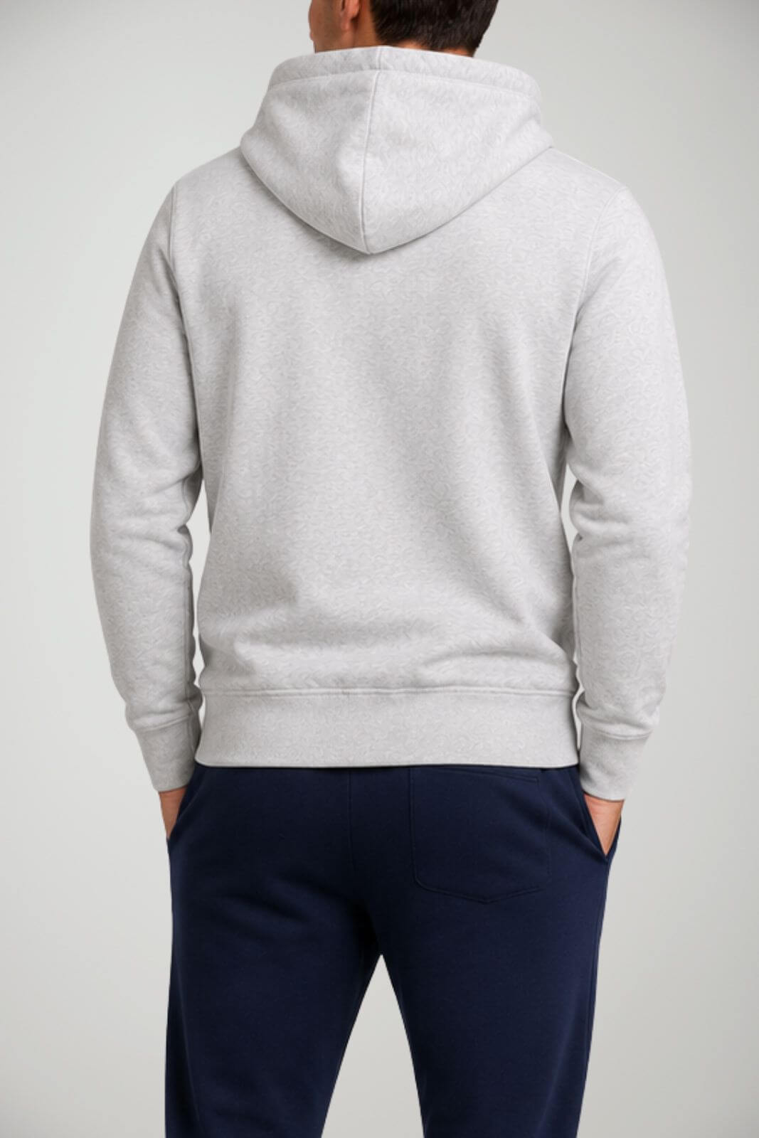 Polo Ralph Lauren Felpa Uomo con cappucccio e maxi logo / Grigio