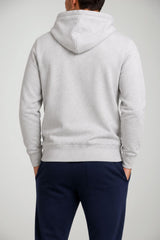 Polo Ralph Lauren Felpa Uomo con cappucccio e maxi logo / Grigio