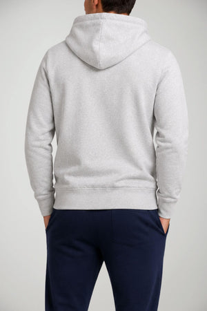 Polo Ralph Lauren Felpa Uomo con cappucccio e maxi logo / Grigio