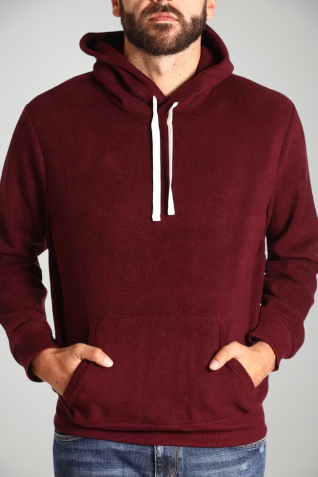 DESIGN - Pile bordeaux con zip corta