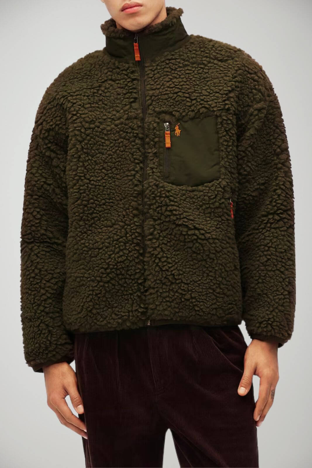Polo Ralph Lauren Felpa Uomo Shaggy in pile