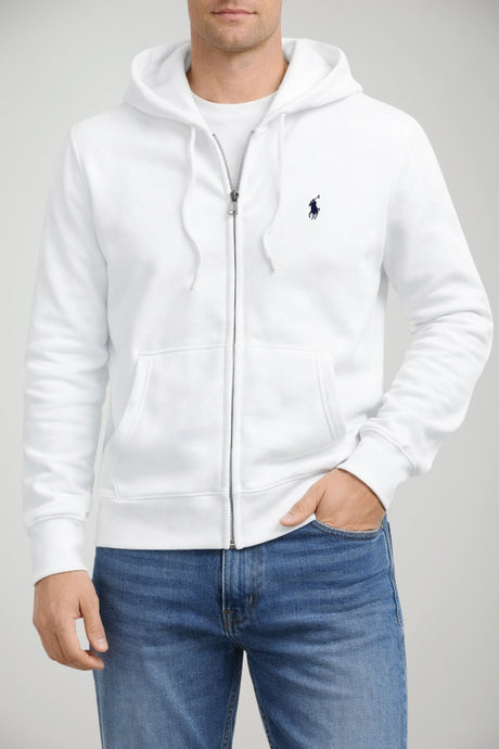 Felpa da uomo Polo Ralph Lauren con cappuccio e zip